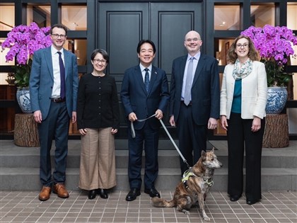 總統與谷立言共進晚餐　雙方盼持續拓展各面向合作