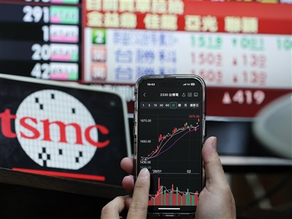 台積電收1880元創天價　台股登33072.97點創新高