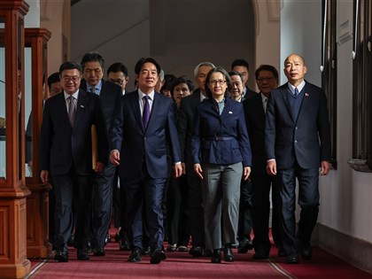 賴總統23日上午邀五院院長茶敘 全程閉門進行