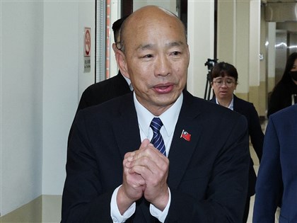 韓國瑜:藍黨團有窒息危機 軍購條例誤判恐四面楚歌