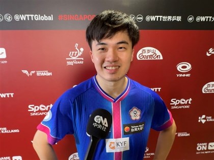 林昀儒新加坡大滿貫賽奪亞軍 有望拚亞運單打獎牌