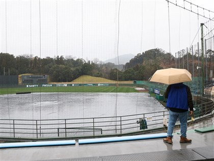 WBC台灣隊首場官辦熱身賽因雨取消　3日對軟銀