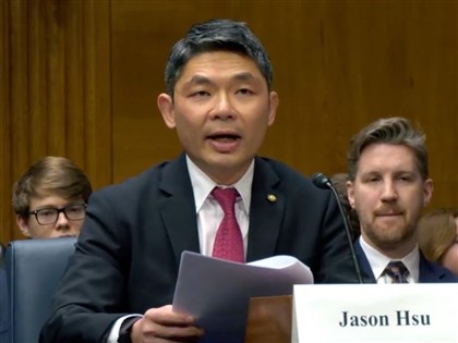 許毓仁美國國會作證 籲朝野團結立院通過國防預算