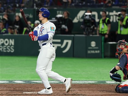 WBC費柴德6日差點開轟　對捷克專心打指定打擊