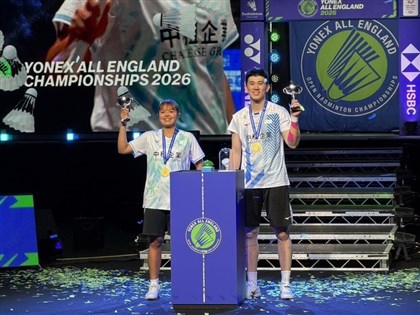 全英混雙冠軍葉宏蔚詹又蓁　BWF瑞士羽賽首輪過關