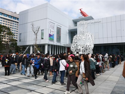 賀台灣隊WBC表現　富邦美術館免費入場湧人潮