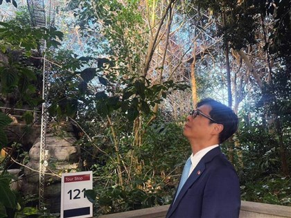 陳其邁訪美國氣候變遷研究設施　借鏡生態研究經驗