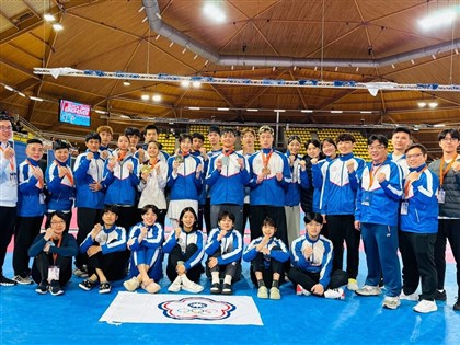 王婕菱、林唯均踢倒中國 跆拳道荷蘭公開賽台灣奪雙金