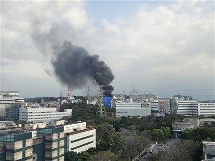 竹科內竹園超高壓變電所火警灌救中　2傷1命危送醫