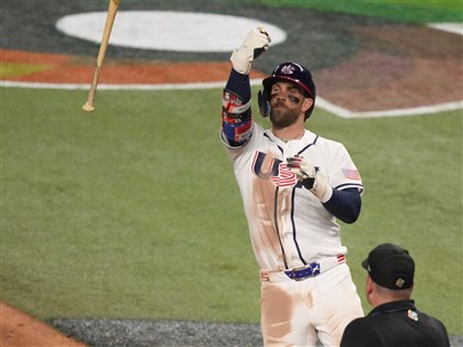 美國哈波2分砲追平委內瑞拉　經典賽2比2進入第9局[影]