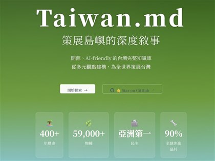 從台積電到早餐店阿姨　Taiwan.md知識庫AI時代下說台灣故事