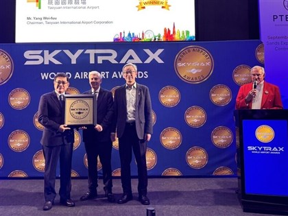 國際航空界奧斯卡倫敦頒獎　桃機蟬聯最佳行李服務
