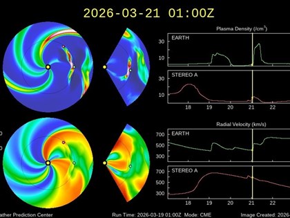 氣象署示警地磁擾動15小時 衛星導航可能短暫中斷