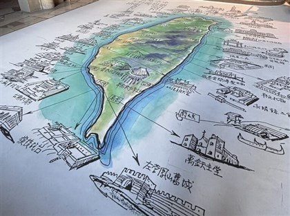 李乾朗駐館巴黎手繪台灣建築　源於20年前跨語言相遇