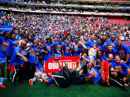 民主剛果延長賽氣走牙買加 52年來首晉世足會內賽