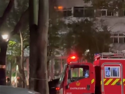台北三軍總醫院松山分院病房起火　警消馳援