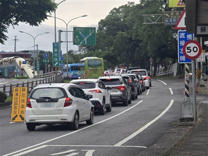 清明連假首日湧車潮　蘇澳南下崇德耗時140分鐘