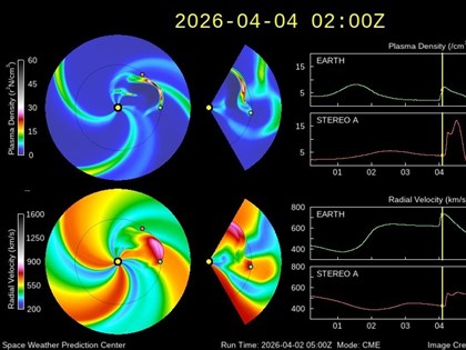 氣象署：地磁擾動18小時　最大規模中度磁暴