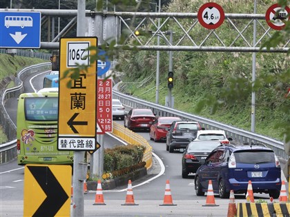清明連假第3天 國5北向等路段上午恐壅塞
