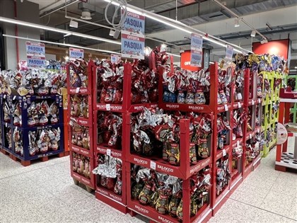 復活節義大利「巧克力蛋」成山　從足球到精品都有驚喜