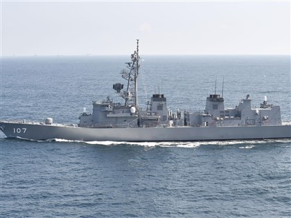 日艦艇時隔10月通過台灣海峽　考量中方拉長間隔
