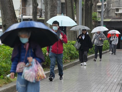 23日北部防大雨或豪雨　雨區由北往南擴及全台