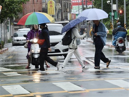 鋒面影響晚間到24日清晨雨勢大　中部以北留意短延時豪雨