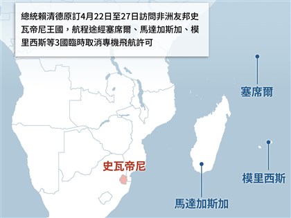 賴總統出訪遭阻　AIT：北京再次對台恫嚇