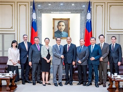 接見華府智庫　韓國瑜：將助凝聚共識推國防特別條例