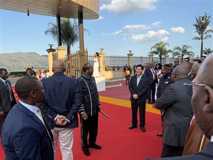 林佳龍出席史國ICC啟用　賴總統致詞影片獲熱烈掌聲