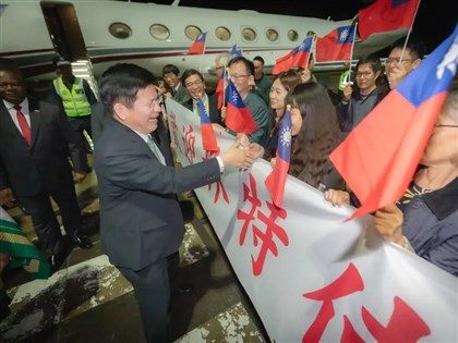 任總統特使抵史瓦帝尼　林佳龍：台灣有決心走向世界