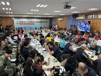 花蓮堰塞湖疏散演練　馬太鞍溪便橋封閉、光復車站旅客須配合避難