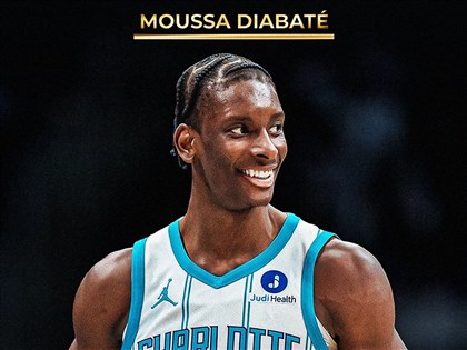 NBA最佳拚搏獎揭曉　黃蜂前鋒狄亞貝特獲殊榮