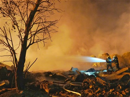 湖南煙火廠大爆炸釀死　空拍畫面現場成廢墟