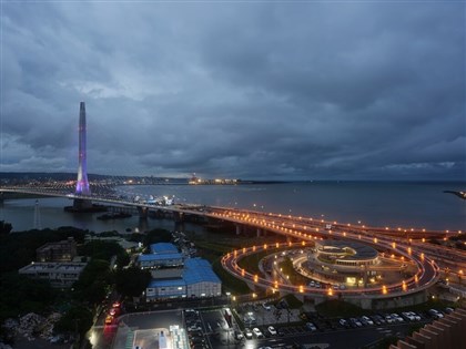 淡江大橋通車典禮晚會　陳世凱：致敬施工英雄、台灣遞新名片[影]