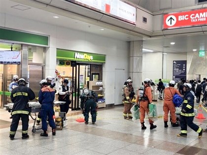 JR東海道線遭噴不明噴霧一度停駛 多人不適3送醫