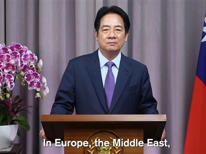 賴總統登哥本哈根民主高峰會演說：民主國家團結　自由的光就不會熄滅