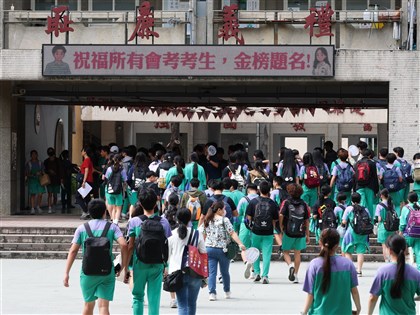 會考16日登場　西半部高溫達33度、東半部短暫陣雨