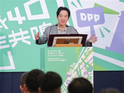 賴清德：台獨意涵是指台灣不屬於中華人民共和國