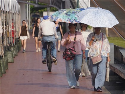 27日前各地晴到多雲防37度高溫　29日迎下波鋒面
