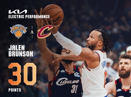 NBA東冠尼克布朗森轟30分奪勝　騎士瀕臨淘汰邊緣
