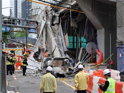 首爾西大門區高架橋拆除中崩塌　致3死3傷[影]