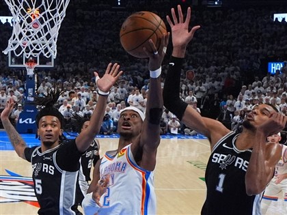 亞歷山大32分助雷霆拔馬刺 NBA西冠奪3勝率先聽牌