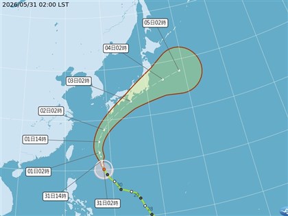 吳德榮:薔蜜將轉中颱 6/5起迎梅雨旺盛期