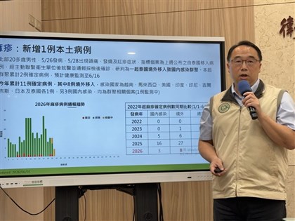麻疹移入病例傳染1同住友人　群聚案匡列491人