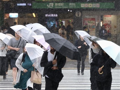 薔蜜挾豪雨襲東京首都圈　當局發布淹水與土石流警戒