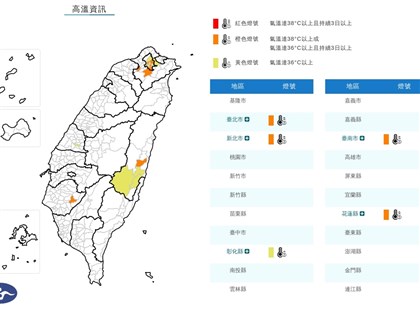 大台北等5縣市防高溫　吳德榮：5日起進入梅雨旺盛期防致災