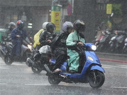 滯留鋒及西南氣流發威 9、10日防豪雨以上雨勢