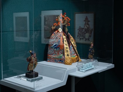 史博館特展敘說東方生死觀  霞海城隍廟神尊坐鎮