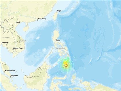 菲律賓南部外海大地震 海嘯警報涵蓋台灣印尼帛琉沿岸
